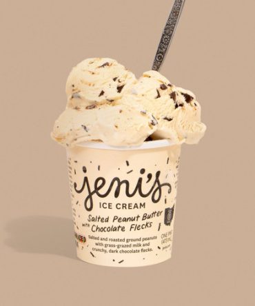 Salted Peanut Butter with Chocolate Flecks | Jeni's Ice Creams